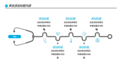 蓝色医生医疗医学通用医院宣传PPT模板