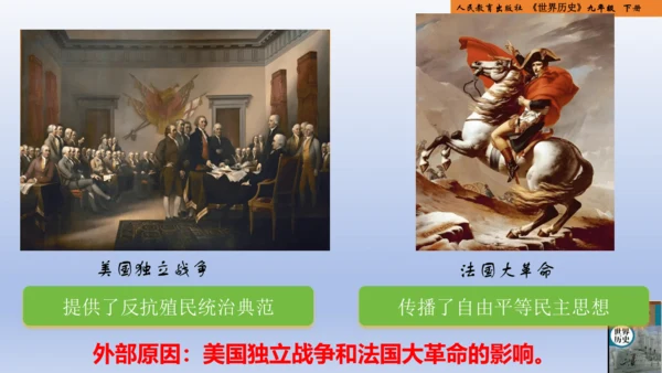 统编版义务教育九年级历史下册第1课殖民地人民的反抗斗争【课件】