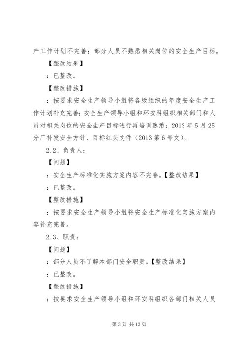 安全标准化验收整改报告 (3).docx