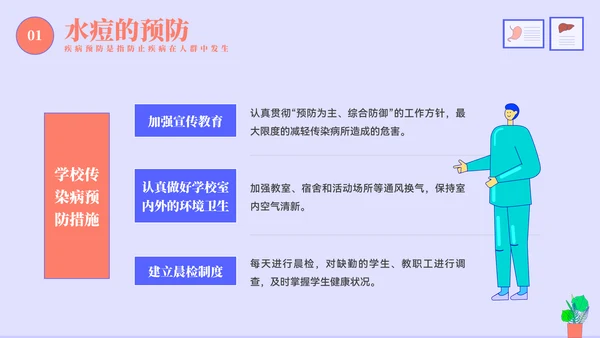 多种疾病的预防和治疗PPT模板