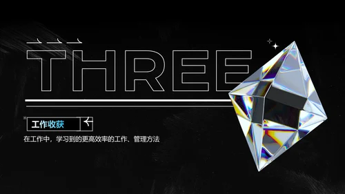 潮流酸性风工作汇报PPT套装