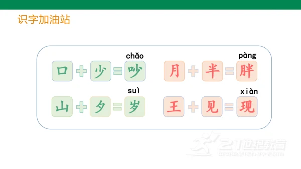 统编版语文一年级下册第七单元语文园地七  课件