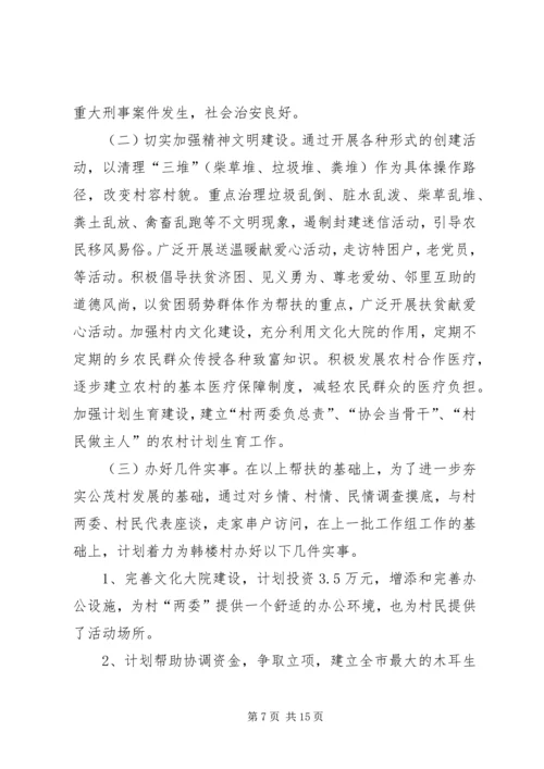 帮扶工作计划范文 (2).docx