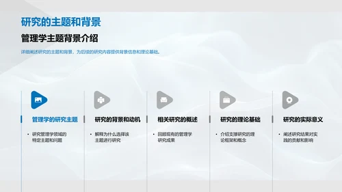 管理学研究报告