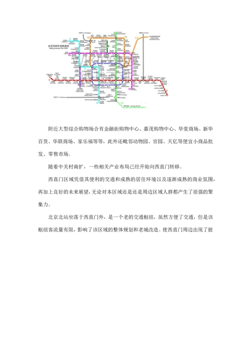 房地产项目策划西直门.docx