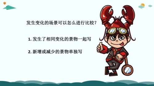 10解锁看图写话：多用比较法-2024年小学一年级下册语文作文看图写话精讲精炼  课件