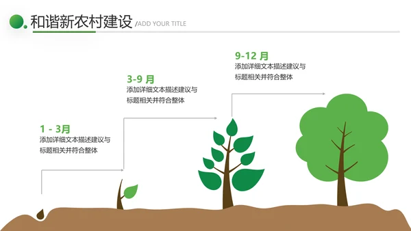 2021绿色和谐新农村建设魅力乡村建设旅游宣传通用PPT模板