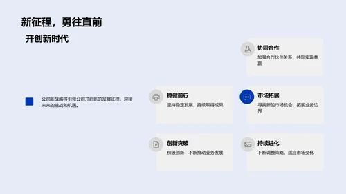 公司新战略发布