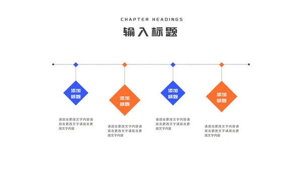 橙色扁平风喜庆年终工作总结汇报PPT模板