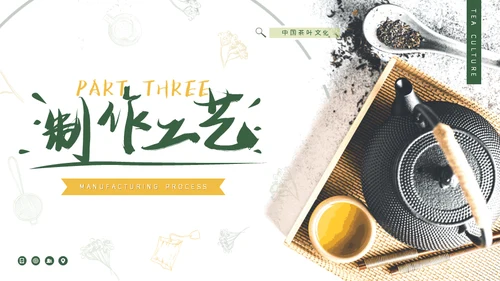 茶叶文化知识分享茶社茶道喝茶通用PPT模板