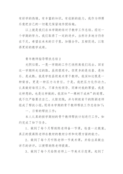 青年教师指导帮扶总结.docx