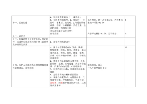 急诊科考核评价标准.docx