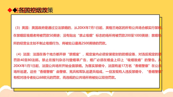 吸烟有害健康世界无烟日通用PPT模版