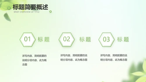 遇夏文艺小清新工作总结汇报动态PPT