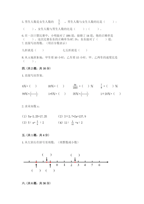 苏教版数学小升初模拟试卷（达标题）.docx