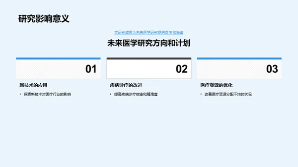 医学研究之旅