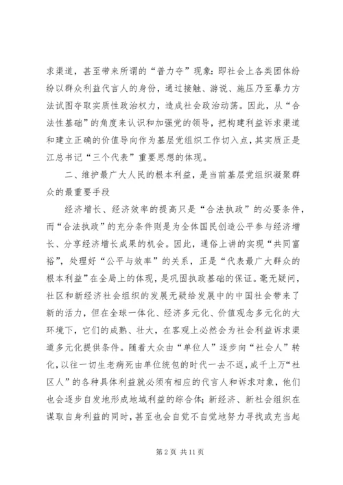 对于加强党对社区及两新组织领导的分析思考.docx