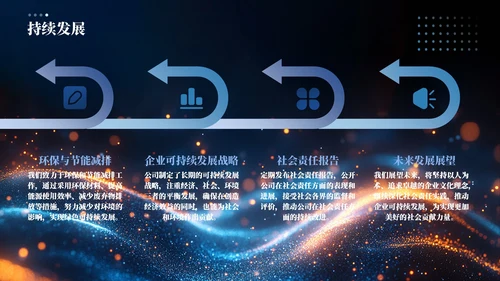 黑色科技年度回顾未来展望公司年会PPT模板