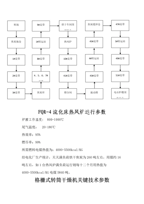 密闭电石炉生产工艺模板.docx