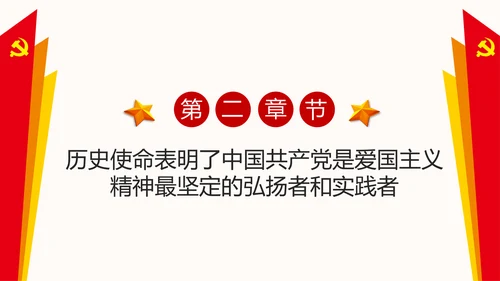 弘扬和践行爱国主义精神PPT党课课件
