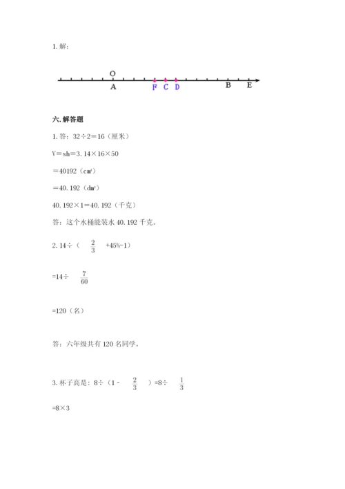 小升初数学期末测试卷（精练）.docx