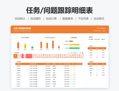 任务/问题跟踪明细表