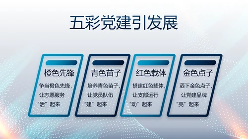 蓝色科技感公安科技信息化建设动态PPT模板