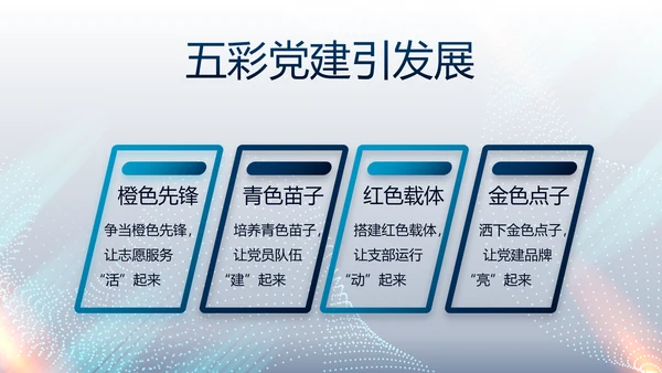 蓝色科技感公安科技信息化建设动态PPT模板