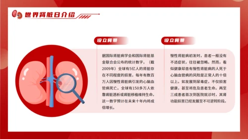 世界肾脏日慢性肾脏病通用PPT模板