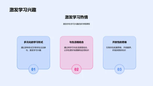 新学期学习计划报告