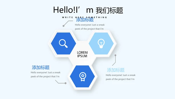 蓝色时尚医药医疗报告动态PPT