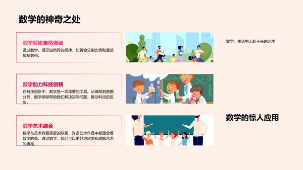 数学教学实践PPT模板