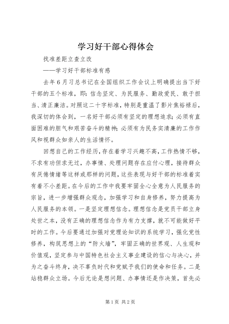 学习好干部心得体会_2.docx