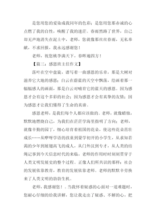 感恩班主任作文.docx