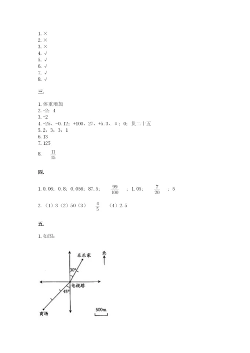 辽宁省【小升初】小升初数学试卷及参考答案（巩固）.docx
