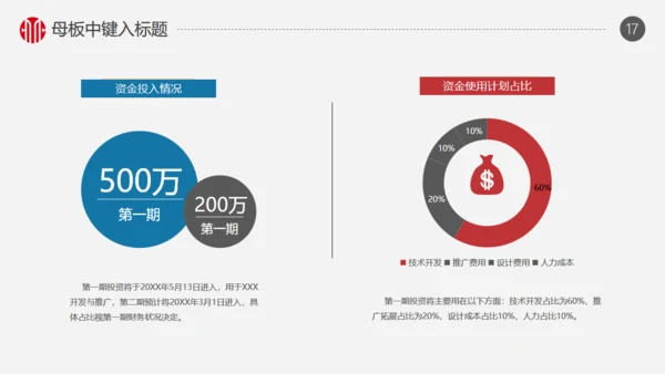 火箭商务创业融资计划书通用PPT模版