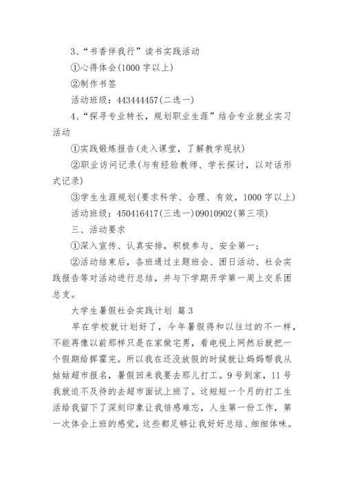 大学生暑假社会实践计划.docx