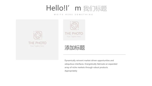 艺术感公司产品介绍宣传通用PPT动态模板