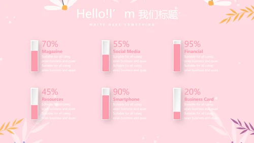 儿童女孩青春期教育指导动态PPT模板