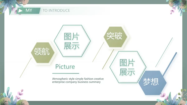 个人简历面试自我介绍岗位竞聘演讲PPT模板