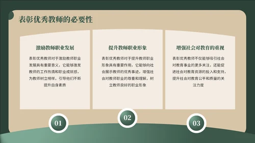 绿黄色复古风教师节感恩PPT