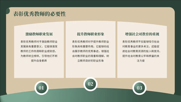 绿黄色复古风教师节感恩PPT