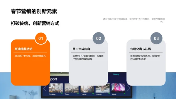 新媒体春节营销PPT模板