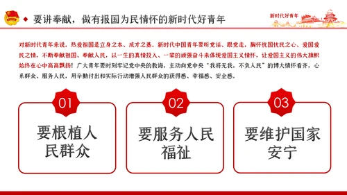 怀揣新时代重任争做新时代好青年PPT党课