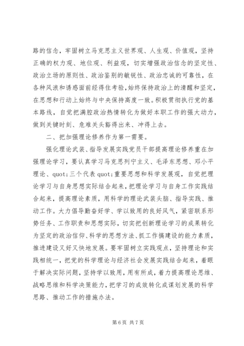 学习“加强党性修养”心得体会两篇.docx