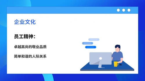 商务年度新员工入职培训汇报PPT模板