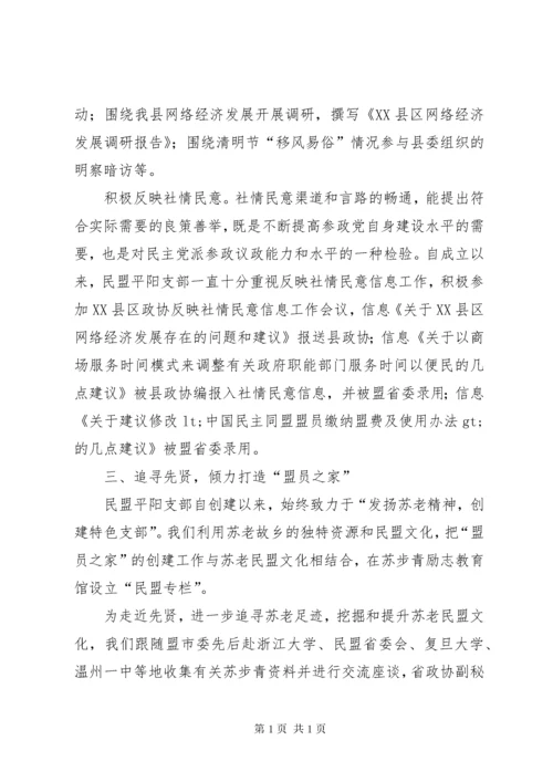 民盟支部工作总结 (2).docx