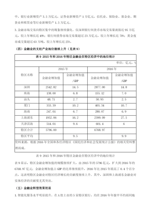 中国经济特区金融产业发展报告().docx