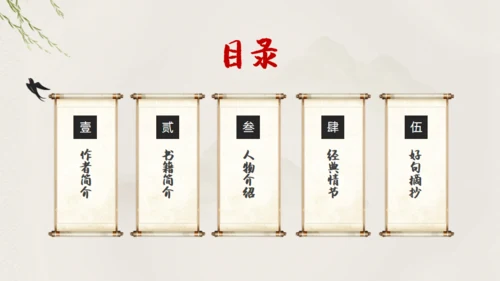 走进罗贯中《三国演义》通用PPT模板