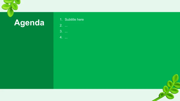 绿色卡通风职业规划书PPT